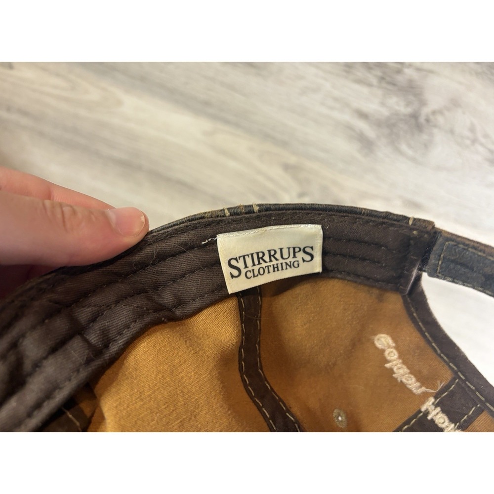 Port Authority Stirrups Clothing Hat Cap Mens‎ Adjustable Horses Country Western - Picture 6 of 7